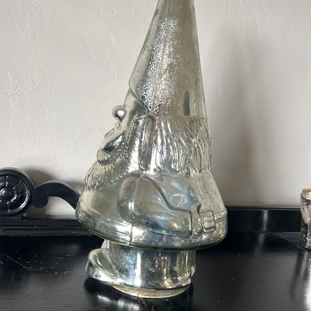 Pottery Barn Glass Santa Tree - Picture 6 of 9
